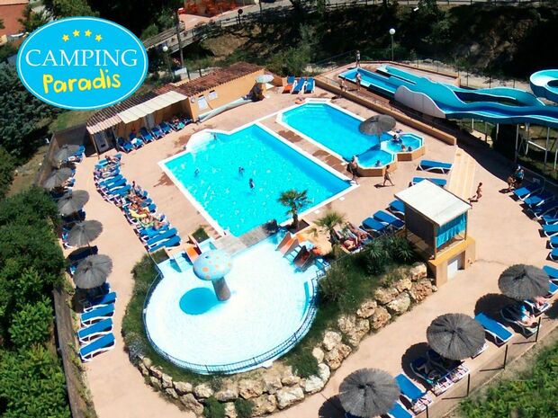 Pools, waterslides and wading pool