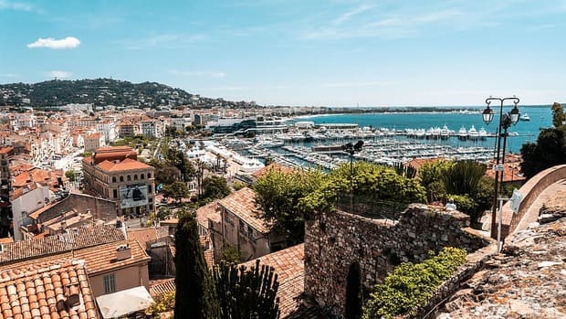 A view of Cannes