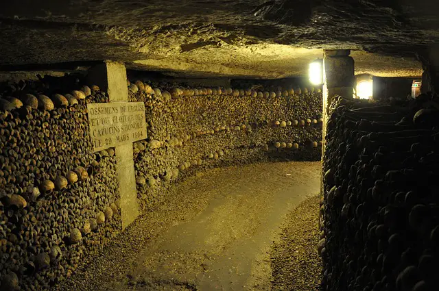 Paris catacombs