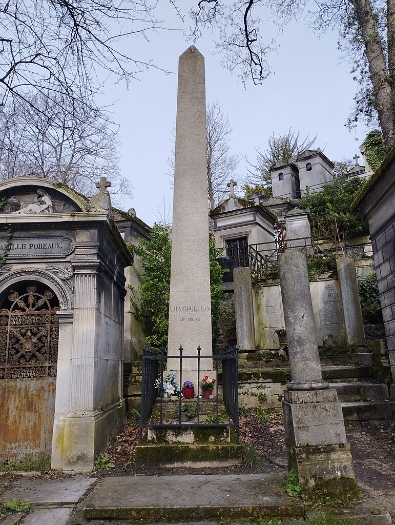Champollion's tomb