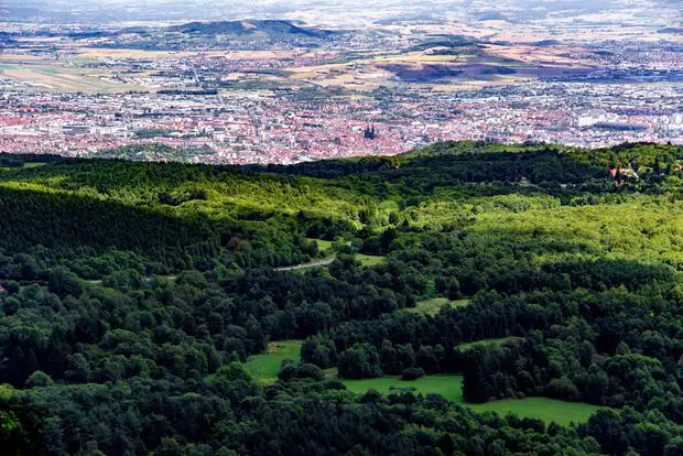 A beautiful view of Clermont-Ferrand