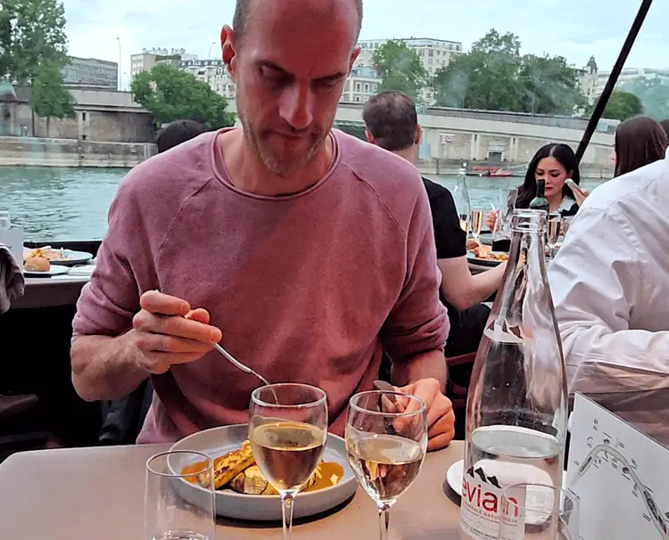 Dining on the cruise