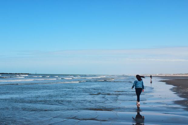 The beach of Dunkerque