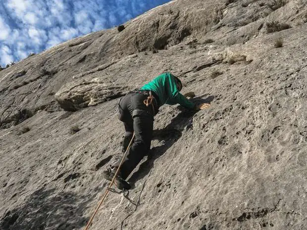 Rock climbing in Marseille