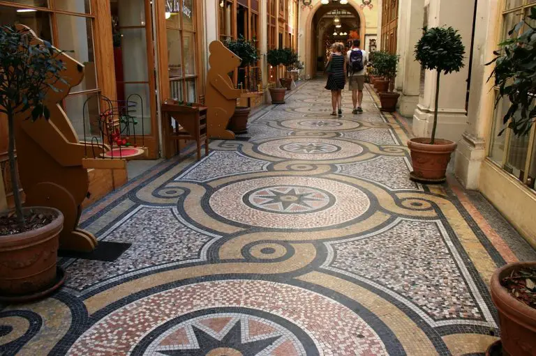 Vivienne gallery mosaic floor