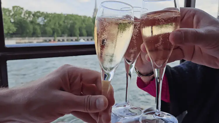 Glass of wine