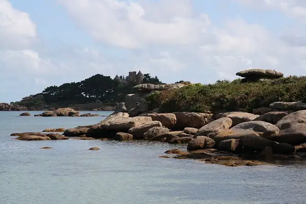 Granite Rose Coast in Brittany