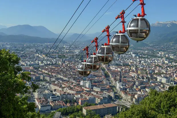 Grenoble cable car