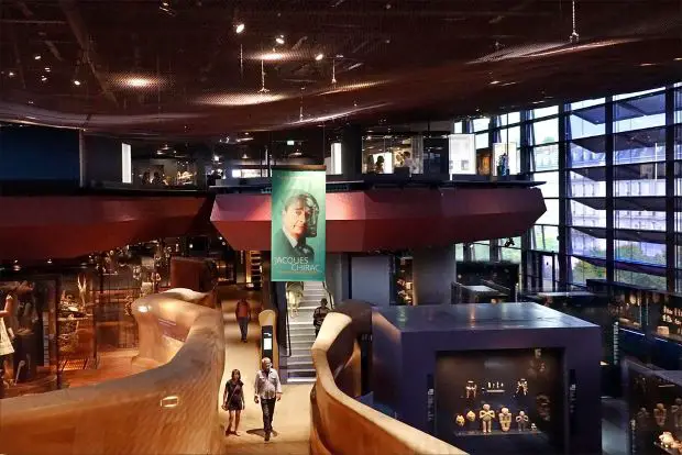 Interior of the Musée du Quai Branly