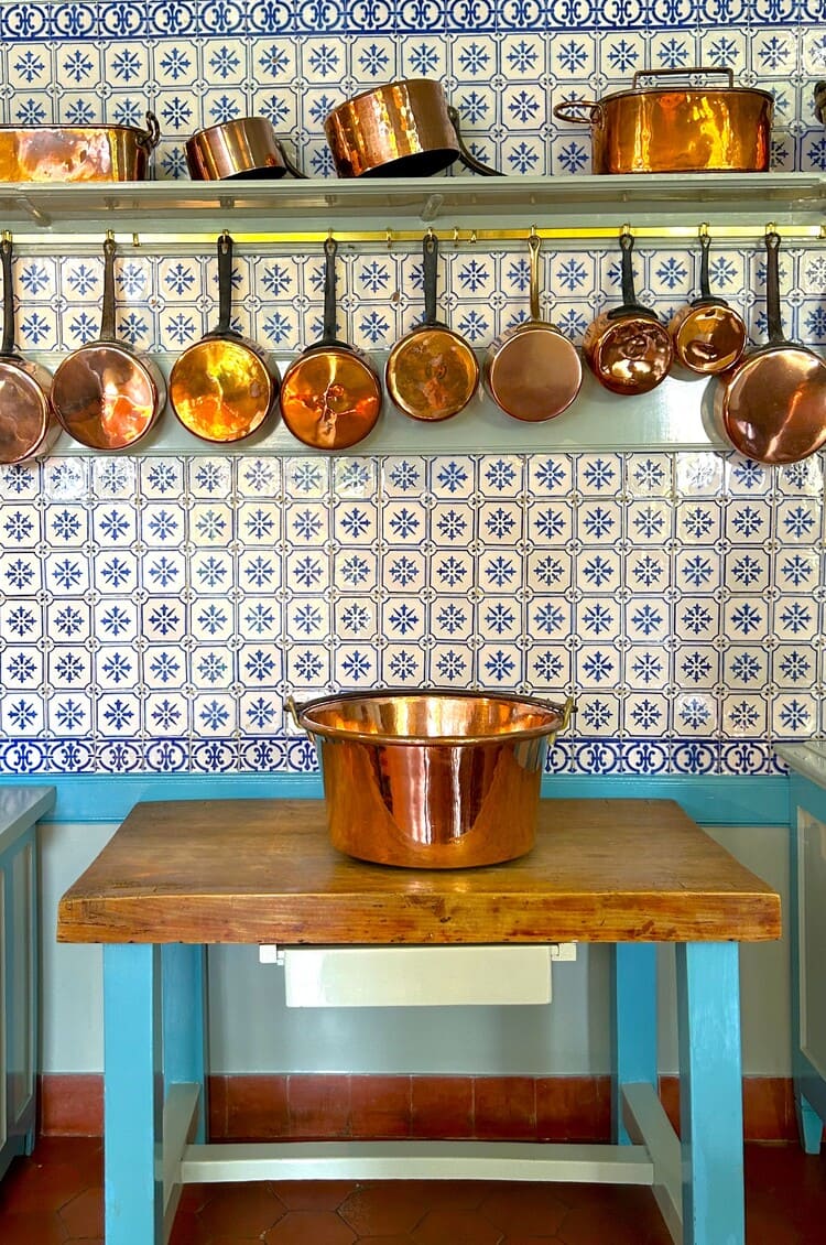 Monet's kitchen