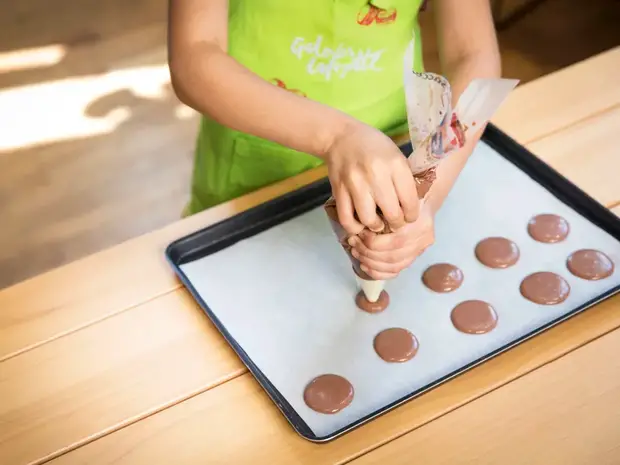 Macaron workshop at Galeries Lafayette