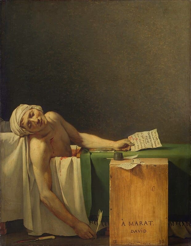 The death of Marat