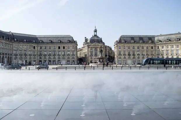 Place de la Bourse in Bordeaux