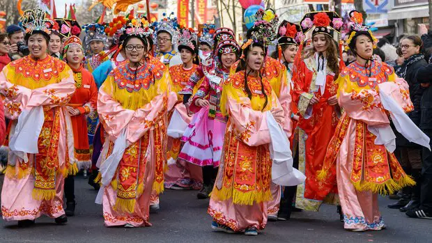 chinese new year in paris