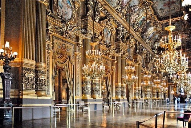A Gallery of the Opera Garnier