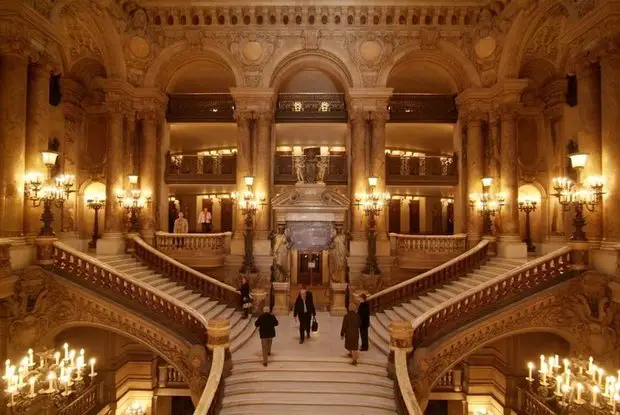 Interior of the Opera Garnier