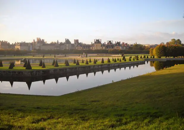 View of the castle from the gardens