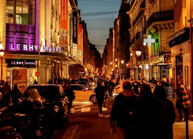 Paris by night