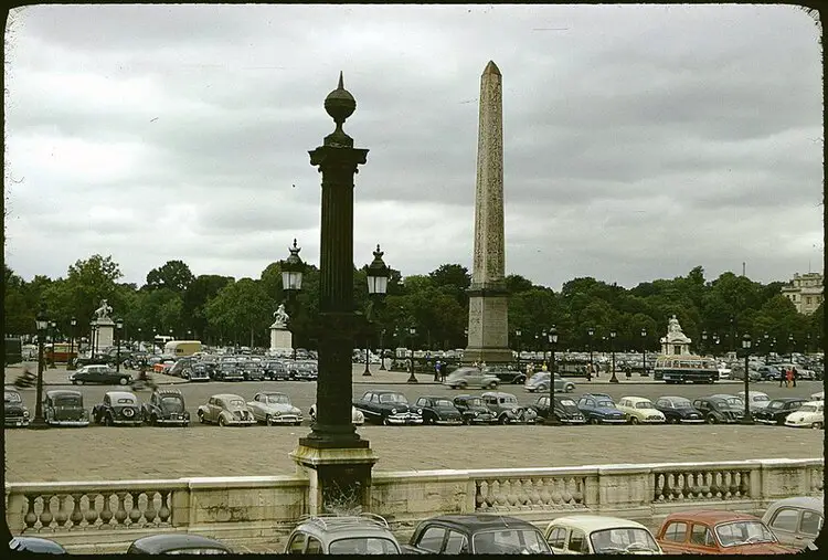 Place de la Concorde, 1958