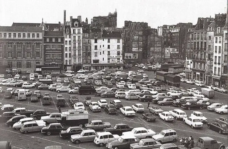 Plateau Beaubourg 1970