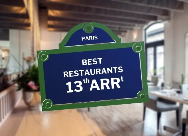restaurants 13th arrondissement