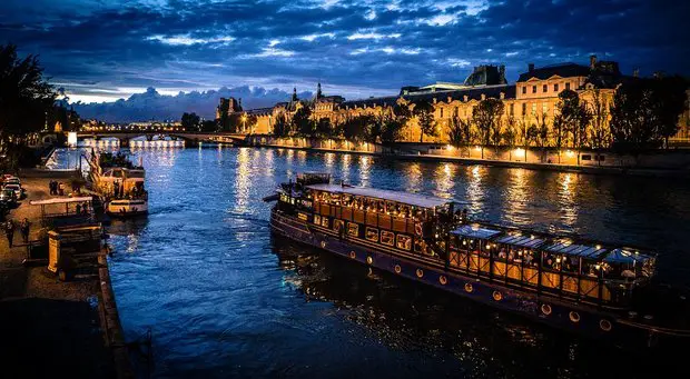 A Dinner Cruise on the Seine