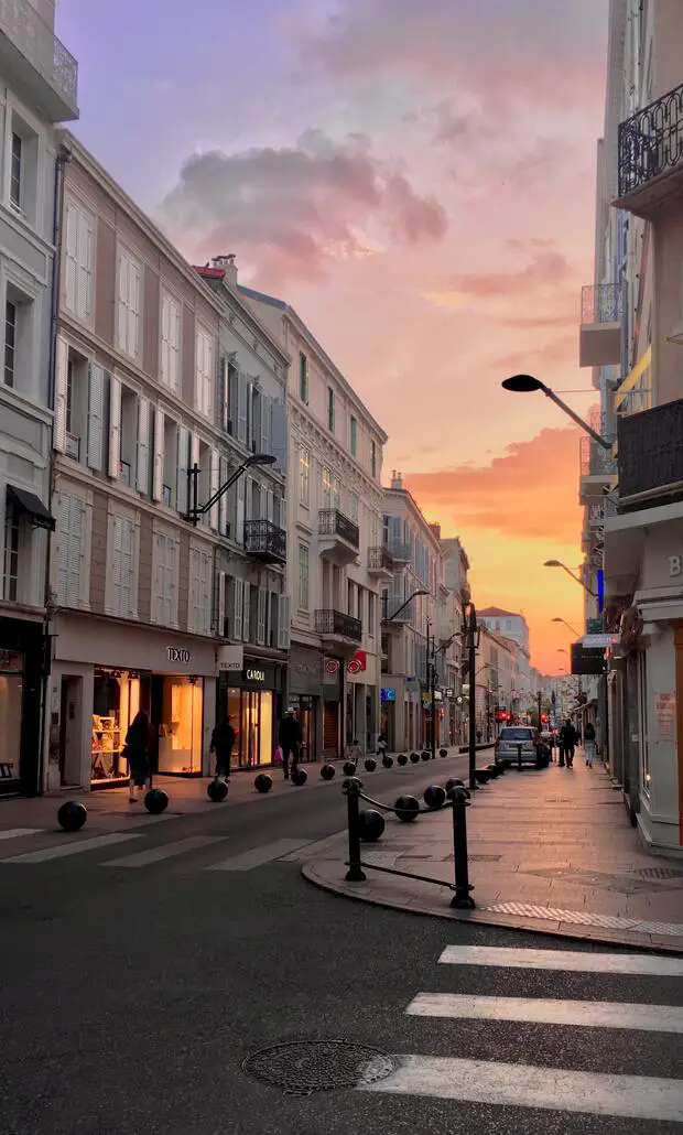 A street in Cannes