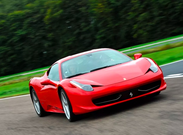 driving a Ferrari