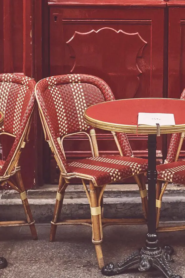 Terrace in Paris