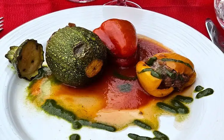 Stuffed veggies