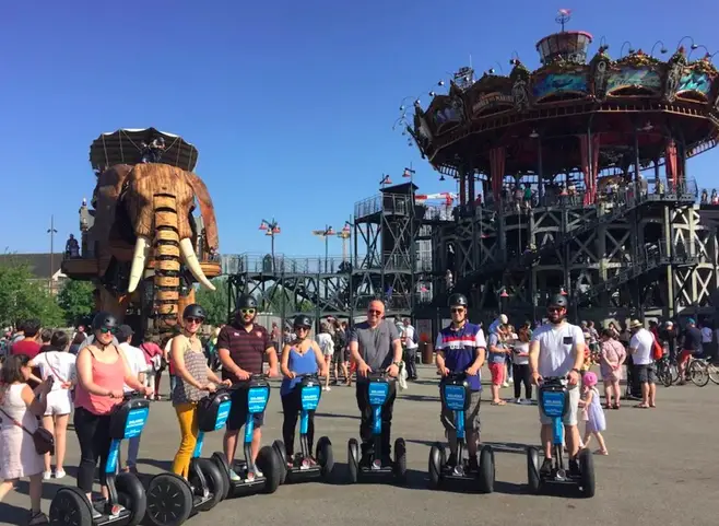 Guided segway tour in Nantes