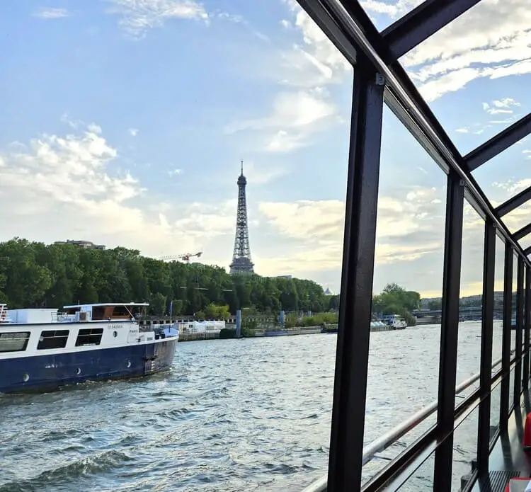 The view from the boat
