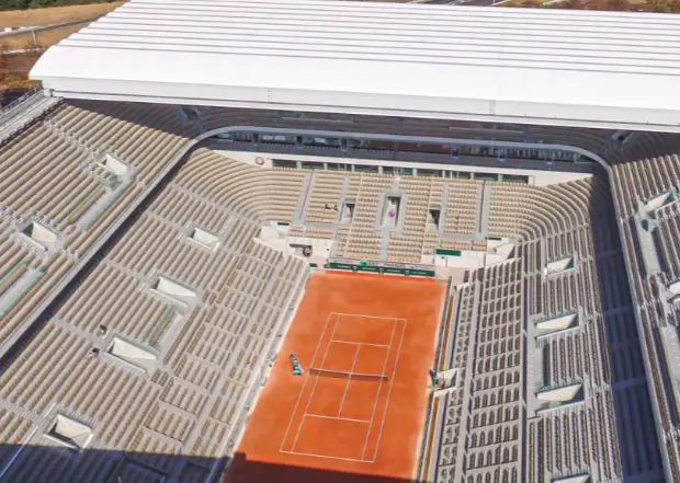 Go behind the scenes of the Roland Garros Stadium