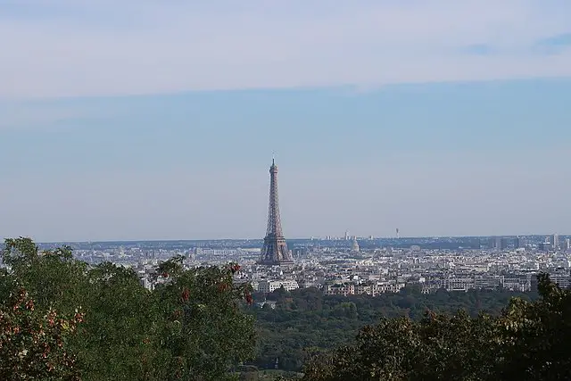 View from the Mont Valérien