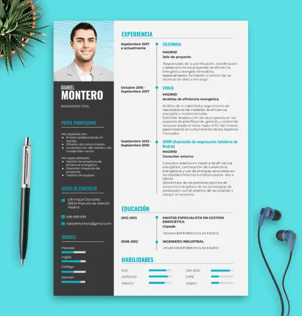 cv marketing digital