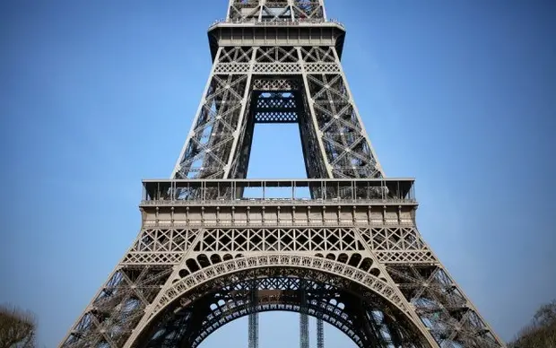 Vue pied de la Tour Eiffel
