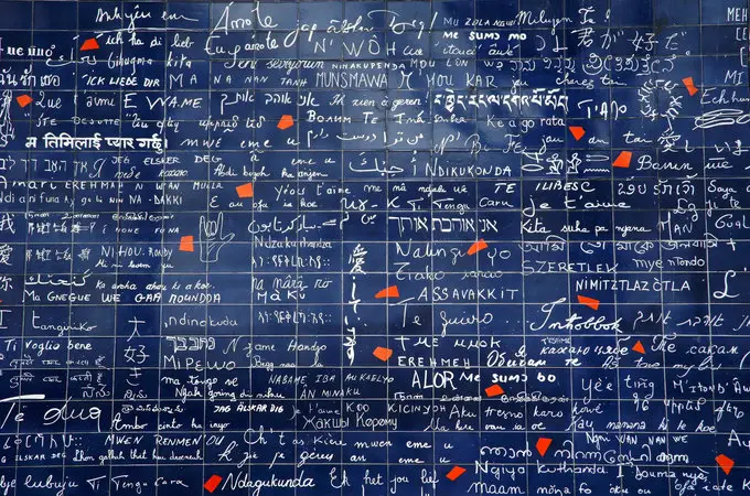 Le mur des Je t'aime