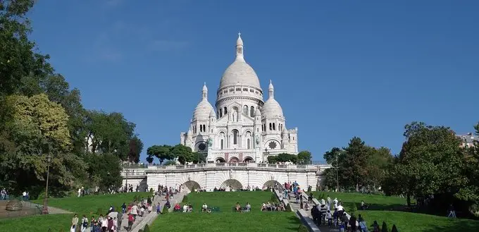 Vue sur le sacré Coeur