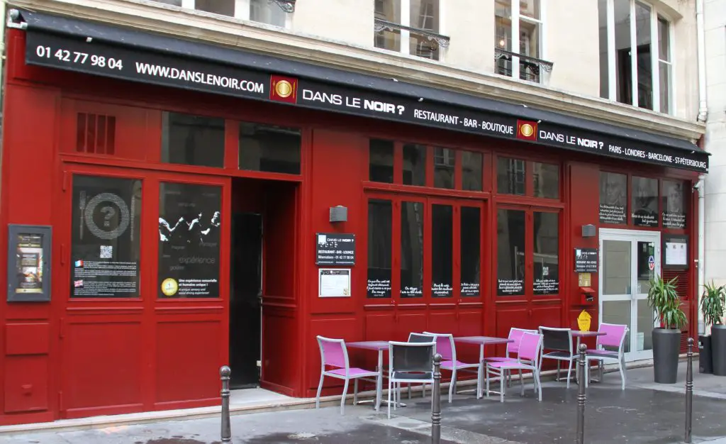 restaurant Dans le Noir