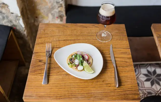 Erstklassiges Bier und feine Speisen im La Fine Mousse