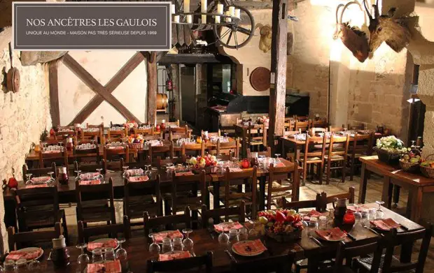 La sala del restaurante