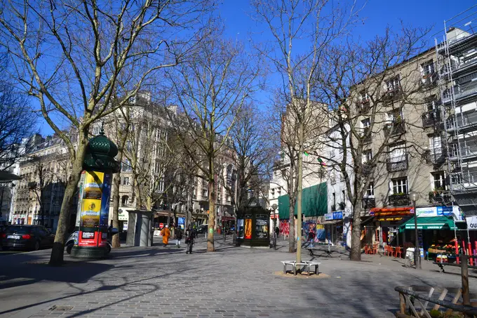 calle paris belleville menilmontant