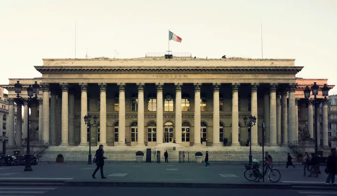 Die Pariser Börse