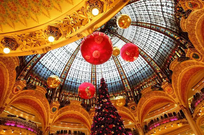 Décorations des Galeries Lafayettes