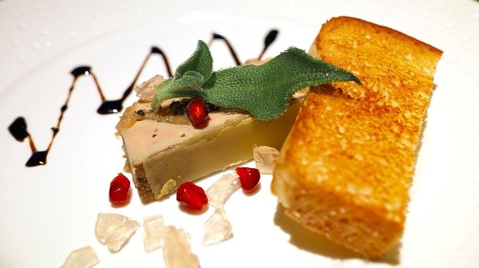 Foie gras et toast