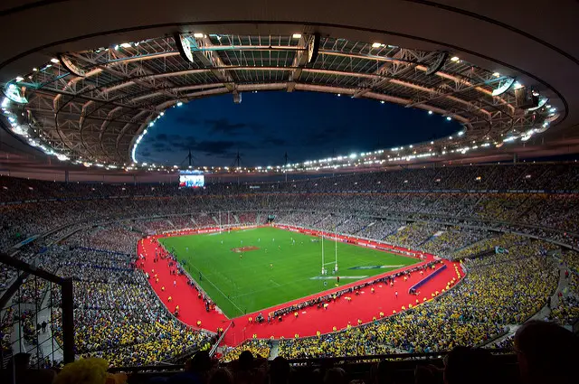 Das beeindruckende "Stade de France"
