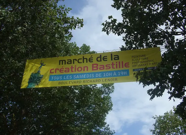 Marché de la Création de Bastille