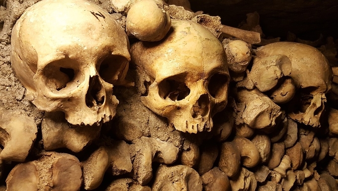 Catacombes, Underground, Skull