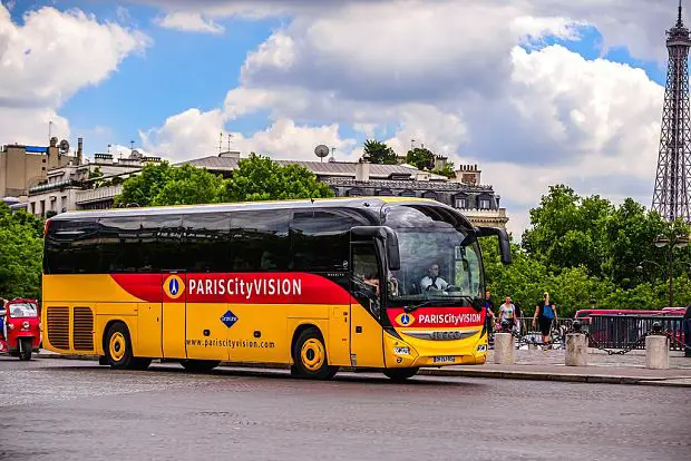 Paris City Vision bus tour Tour Eiffel