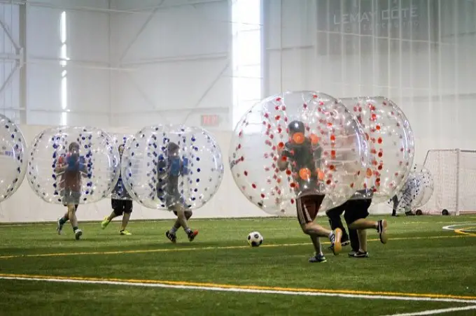 Bubble foot en salle